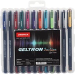  Химикалка Geltron Fashion Unomax 0.6 mm 12цв (1601063-UM0086-R) - officebox