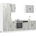 vidaXL Комплект кухненски шкафове от 7 части Kalmar, инженерно дърво (3314767)