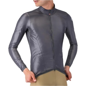 Castelli Мъжко ветрозащитно яке за колоездене Castelli Aria Shell 2 Jacket Cycling jacket - Dark Gray - размер M (051-1414-0313)