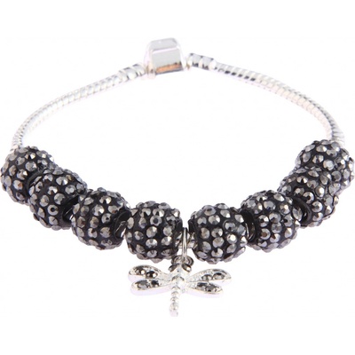 Bando náramok Crystal K982 viacfarebný čierna