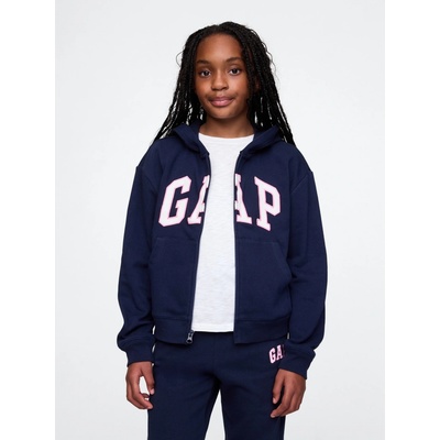 GAP Children's Sweatshirt with Logo Girls modrá