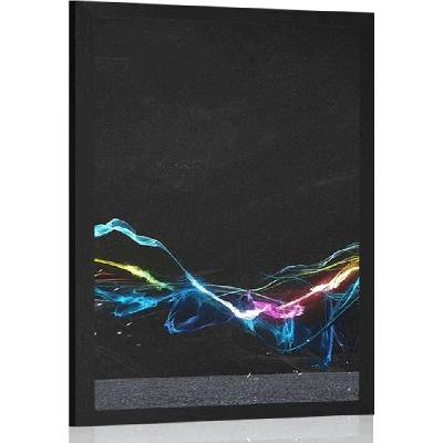 Plakát moderní abstrakce - 40x60 black