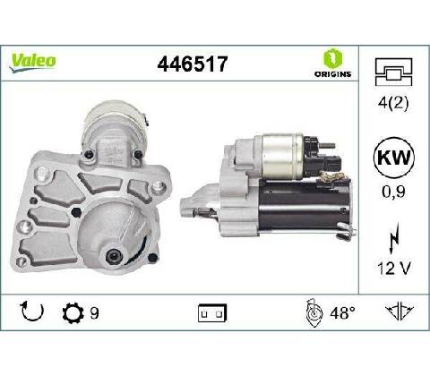 Startér VALEO 446517