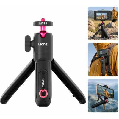 Ulanzi Mini Tripod MT55 Selfie tyč 4v1 1/4 Batoh Držák Fotoaparát / MT55 SB11992