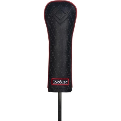 Titleist Jet Black Leather Fairway Cover black