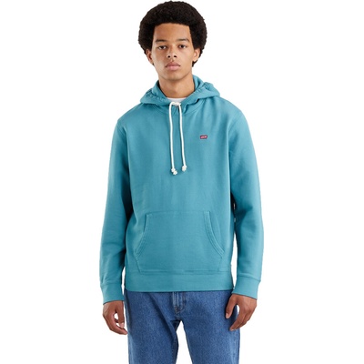 Levi's New Original Hoodie Core tyrkysová