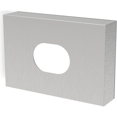 DECOR WALTHER Контейнер за хигиенни торбички Decor Walther матова неръждаема стомана стенен (0864576)