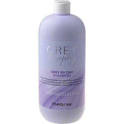 Inebrya Inebrya Grey By Day Shampoo - Jemný šampón pre prírodné šedé vlasy 1000 ml