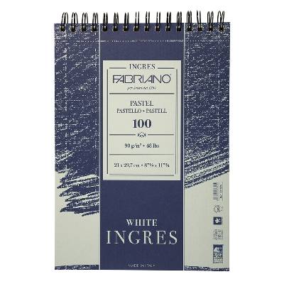 Скицник за рисуване, пастел, A4, 90 g/m2, спирала, 100 листа