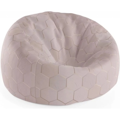 Sablio Sedací vak Cocoon Rose gold 115 x 75 cm x 45 cm