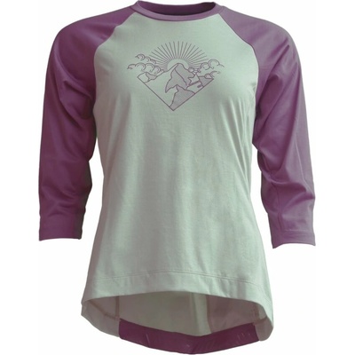 Zimtstern PureFlowz Shirt 3/4 Wmns Fog Green