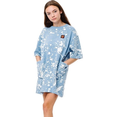 Santa Cruz šaty Kit Dress Blue/White