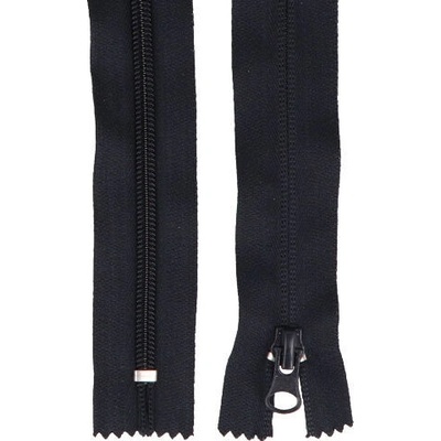 Prima-obchod Spirálový zip skrytý No 5 délka 18 cm nedělitelný, barva Černá