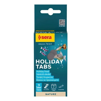 Sera Holiday Tabs Nature 10 ks, 21 g