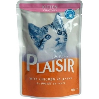 Plaisir Cat kitten kuřecí 100 g