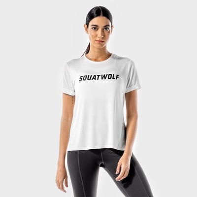 SQUATWOLF Дамска тениска Iconic T-Shirt White S