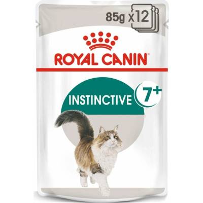 ROYAL CANIN INSTINCTIVE 7+ mokré krmivo v omáčce pro starší kočky 12 × 85 g