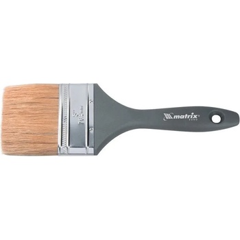 Image 1 of MTX Четка плоска " Евро" 2" , естествен косъм, пластмасова дръжка mtx