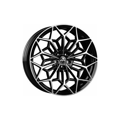ANTERA A105 8.5x21 5x114.3 ET45 piano black diamond