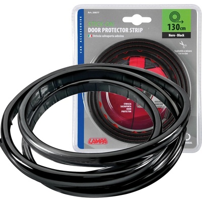 Chránič dverí STRIP BLACK Lampa