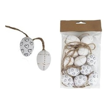 Dekoračné vajíčka, 12 ks X4787