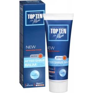 TOP TEN Active After Shave Balm - Хидратиращ балсам за след бръснене за нормална кожа 75мл