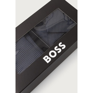BOSS комплект вратовръзка и джобна кърпичка мъжки от копринена материя h-set tie-pkt sq (50573332)