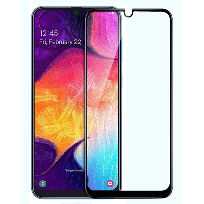Samsung 6D Стъклен протектор Full Glue Cover, за Samsung Galaxy A30/A50/A30S/A40S/A50SM30/M30S, Черен (2515)