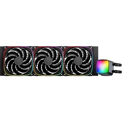 Geometric Future Water Cooling Eskimo Pro 420 Black Addressable RGB (GEO-ESKIMO-PRO-42B)