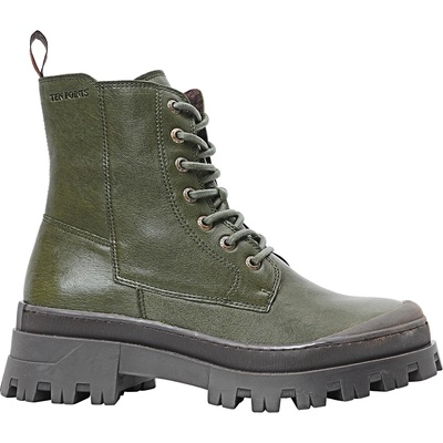Ten Points Дамски зимни ботуши Ten points Women's Jenny Lace Boots Tanned Leather Winter boots - Green - размер 42 (EU) (121-1152-0217)