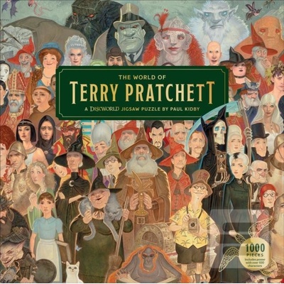 Laurence King World of Terry Pratchett A 1000-piece Discworld jigsaw by Paul Kidby