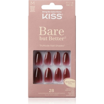 KISS Bare But Better Medium umelé nechty Chemistry 28 ks