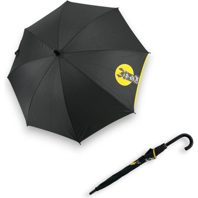 Derby holový vystřelovací s potiskem černá