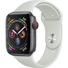 AW Jednobarevný řemínek na Apple Watch - Sloní kost Šířka uchycení řemínku: 38/40/41/42mm, Délka řemínku: Dámský - S/M (12 - 18cm), Barva: Sloní kost IR-MJ01-202