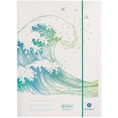 Herlitz A4 s gumou Greenline