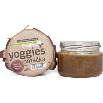 Yoggies Omáčka so zverinou a tekvicou 200 ml
