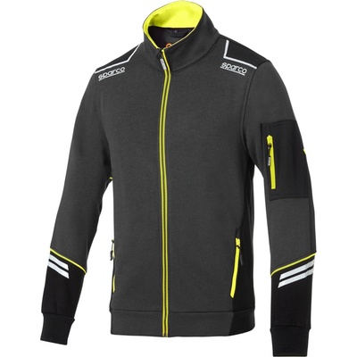 Sparco Alabama Tech Full Zip pánská mikina šedá