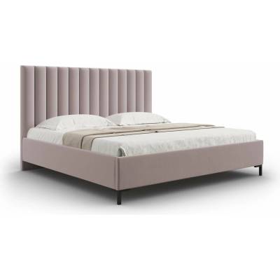 Mazzini Beds Casey s úložným priestorom s roštom Svetloružová