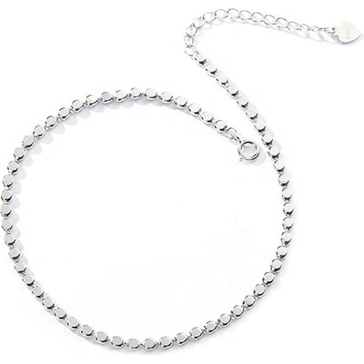 Silenti Jewelry Сребърна гривна за крак "Финес