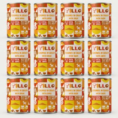 Tillo Kousky v omáčce s kachním masem 12 x 415 g