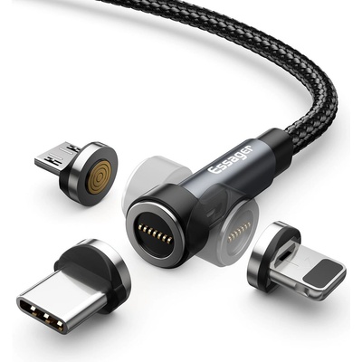 Essager Magnetic USB-A към Micro USB, 2, 4A, 2 m (EXCCXM-WCA0G)