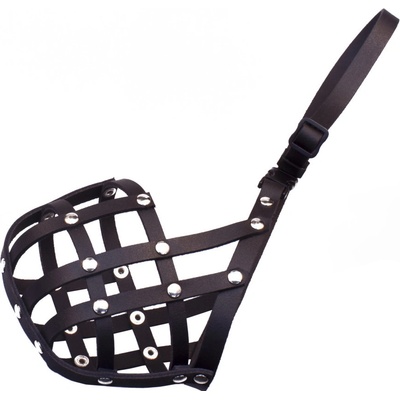BAFPET Kožený náhubek pletený č. 2 20 cm 7 cm 35 - 47 cm
