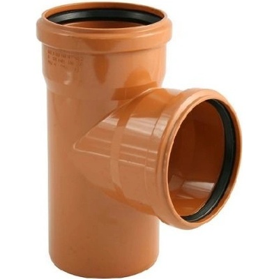 Rehau Odbočka T-kus KGEA PVC 160/125/87°