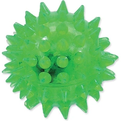 Dog Fantasy PLAČEK Hračka lopta LED růžový 5 cm 1ks