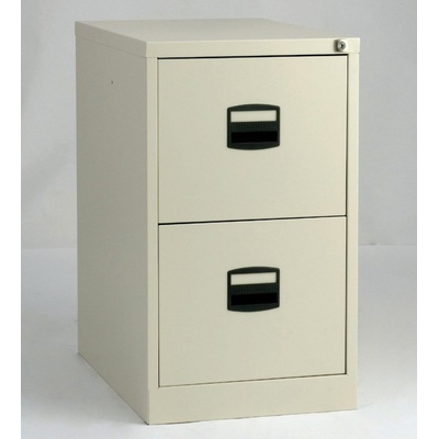 Bisley dvojzásuvková A4CC2H1A biela chalk