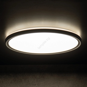 Kanlux 31517 - LED плафон AZPO LED/22W/230V Ø 42 см IP54 черен (KX2647)