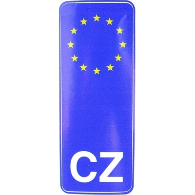 Avisa Samolepka modrý EU proužek s označením CZ (89 x 33 mm) - – Zbozi.Blesk.cz