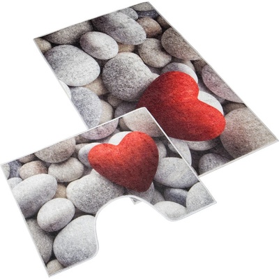 Bellatex 3D tisk sada Světlé kameny 60 x 100 50 x 60 cm – Zboží Dáma