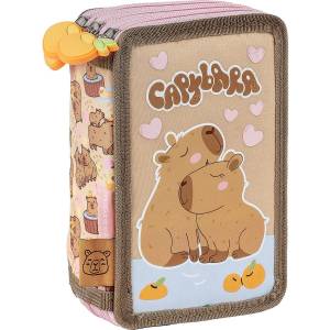 DERFORM Несесер с пособия Derform Capybara 10 - 3 ципа (712524)