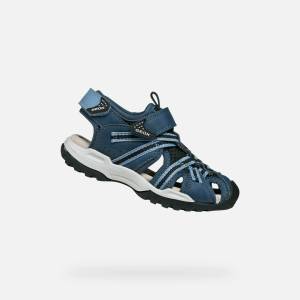 Geox Тъмносини момчешки сандали Geox Borealis Geox | Sin | Момчешки | 24 - zoot - 109,21 лв